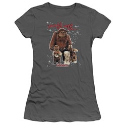 The Labyrinth - Should You Need Us… Juniors T-Shirt In Charcoal