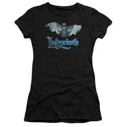 The Labyrinth - Title Sequence Juniors T-Shirt In Black