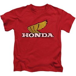 Honda - Youth Yellow Wing Logo T-Shirt