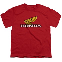 Honda - Youth Yellow Wing Logo T-Shirt