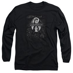 Labyrinth - Mens Maze Long Sleeve Shirt In Black