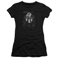 Labyrinth - Maze Juniors T-Shirt In Black