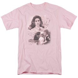 Labyrinth - Sarah Adult T-Shirt In Pink