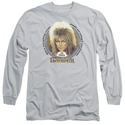Labyrinth - Mens 25 Years Long Sleeve Shirt In Silver