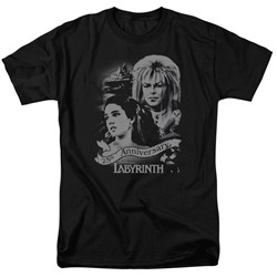 Labyrinth - Anniversary Adult T-Shirt In Black
