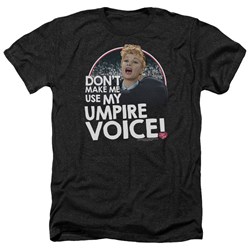 I Love Lucy - Mens Umpire Heather T-Shirt