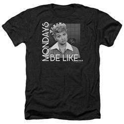 I Love Lucy - Mens Mondays Be Like Heather T-Shirt