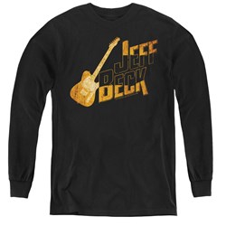 Jeff Beck - Youth That Yellow Guitar Long Sleeve T-Shirt