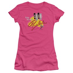 I Love Lucy - Club Babalu Juniors / Girls T-Shirt In Hot Pink