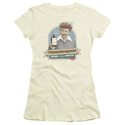 I Love Lucy - Spoon To Health Juniors / Girls T-Shirt In Cream