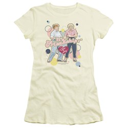 I Love Lucy - Its Friendship Juniors / Girls T-Shirt In Cream