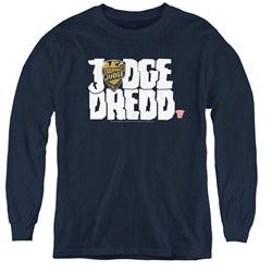 Judge Dredd - Youth Logo Long Sleeve T-Shirt