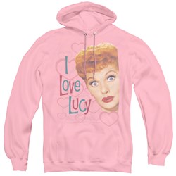 I Love Lucy - Mens Hollywood Open Hearts Pullover Hoodie