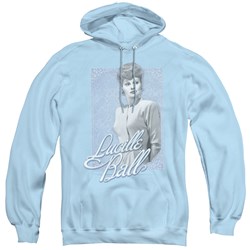 Lucille Ball - Mens Blue Lace Pullover Hoodie