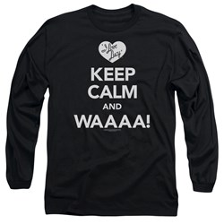 I Love Lucy - Mens Keep Calm Waaa Longsleeve T-Shirt