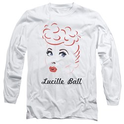 Lucille Ball - Mens Drawing Long Sleeve T-Shirt