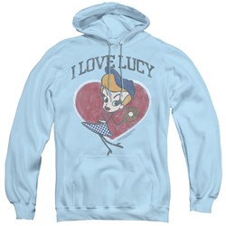 I Love Lucy - Mens Baseball Diva Pullover Hoodie