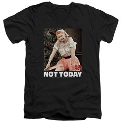 I Love Lucy - Mens Not Today V-Neck T-Shirt