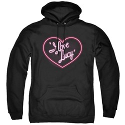 I Love Lucy - Mens Neon Logo Pullover Hoodie