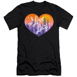 I Love Lucy - Mens Heart Of The City Slim Fit T-Shirt