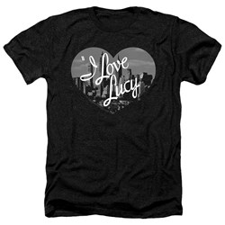 I Love Lucy - Mens Nostalgic City Heather T-Shirt