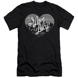 I Love Lucy - Mens Nostalgic City Slim Fit T-Shirt