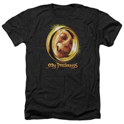 Lord Of The Rings - My Precious Adult Heather T-Shirt In Black
