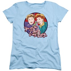 I Love Lucy - Womens Ethel To My Lucy T-Shirt