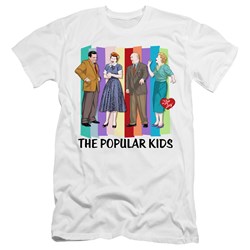 I Love Lucy - Mens The Popular Kids Premium Slim Fit T-Shirt