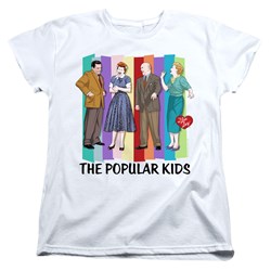 I Love Lucy - Womens The Popular Kids T-Shirt