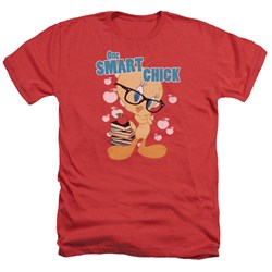Looney Tunes - Mens One Smart Chick Heather T-Shirt