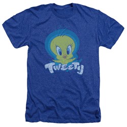 Looney Tunes - Mens Tweety Swirl Heather T-Shirt