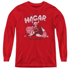 Hagar The Horrible - Youth Hagar Gulp Long Sleeve T-Shirt