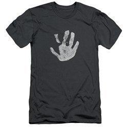 Lord Of The Rings - White Hand Adult  Short Sleeve T-Shirt In Charcoal