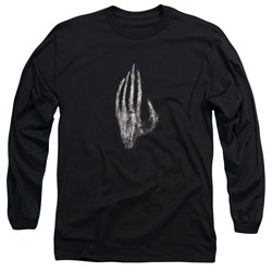 Lord Of The Rings - Hand Of Saruman Adult Long Sleeve T-Shirt In Black