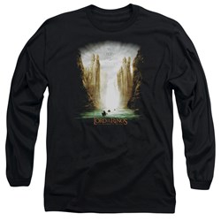 Lord Of The Rings - Kings Of Old Adult Long Sleeve T-Shirt In Black