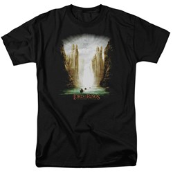 Lord Of The Rings - Kings Of Old Adult Short Sleeve T-Shirt In Black