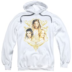 Lord Of The Rings - Mens Women Of Middle Earth Pullover Hoodie