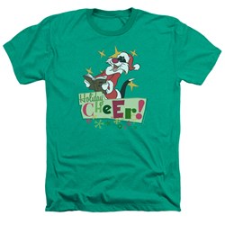Looney Tunes - Mens Cheer Sylvester Heather T-Shirt