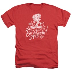 Looney Tunes - Mens Merry Tweety Heather T-Shirt