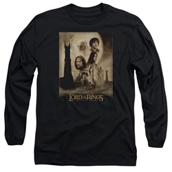 Lord Of The Rings - Tt Poster Adult Long Sleeve T-Shirt In Black