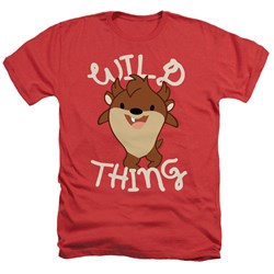 Looney Tunes - Mens Wild Thing Kid Heather T-Shirt
