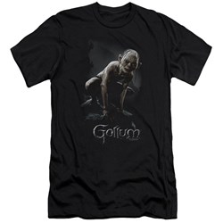 Lord Of The Rings - Gollum Adult  Short Sleeve T-Shirt In Black