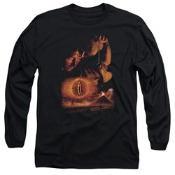 Lord Of The Rings - Destroy The Ring Adult Long Sleeve T-Shirt In Black