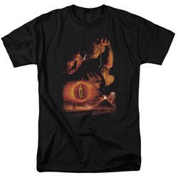 Lord Of The Rings - Destroy The Ring Adult Short Sleeve T-Shirt In Black