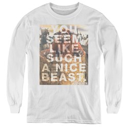Labyrinth - Youth Nice Beast Long Sleeve T-Shirt