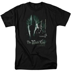 Lord Of The Rings - Witch King Adult Short Sleeve T-Shirt In Black