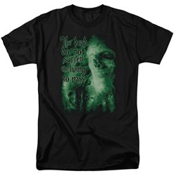 Lord Of The Rings - King Of The Dead Adult Short Sleeve T-Shirt In Black