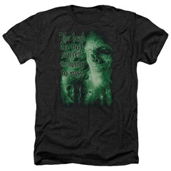 Lord Of The Rings - King Of The Dead Adult Heather T-Shirt In Black