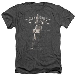 Jeff Beck - Mens Guitar God Heather T-Shirt